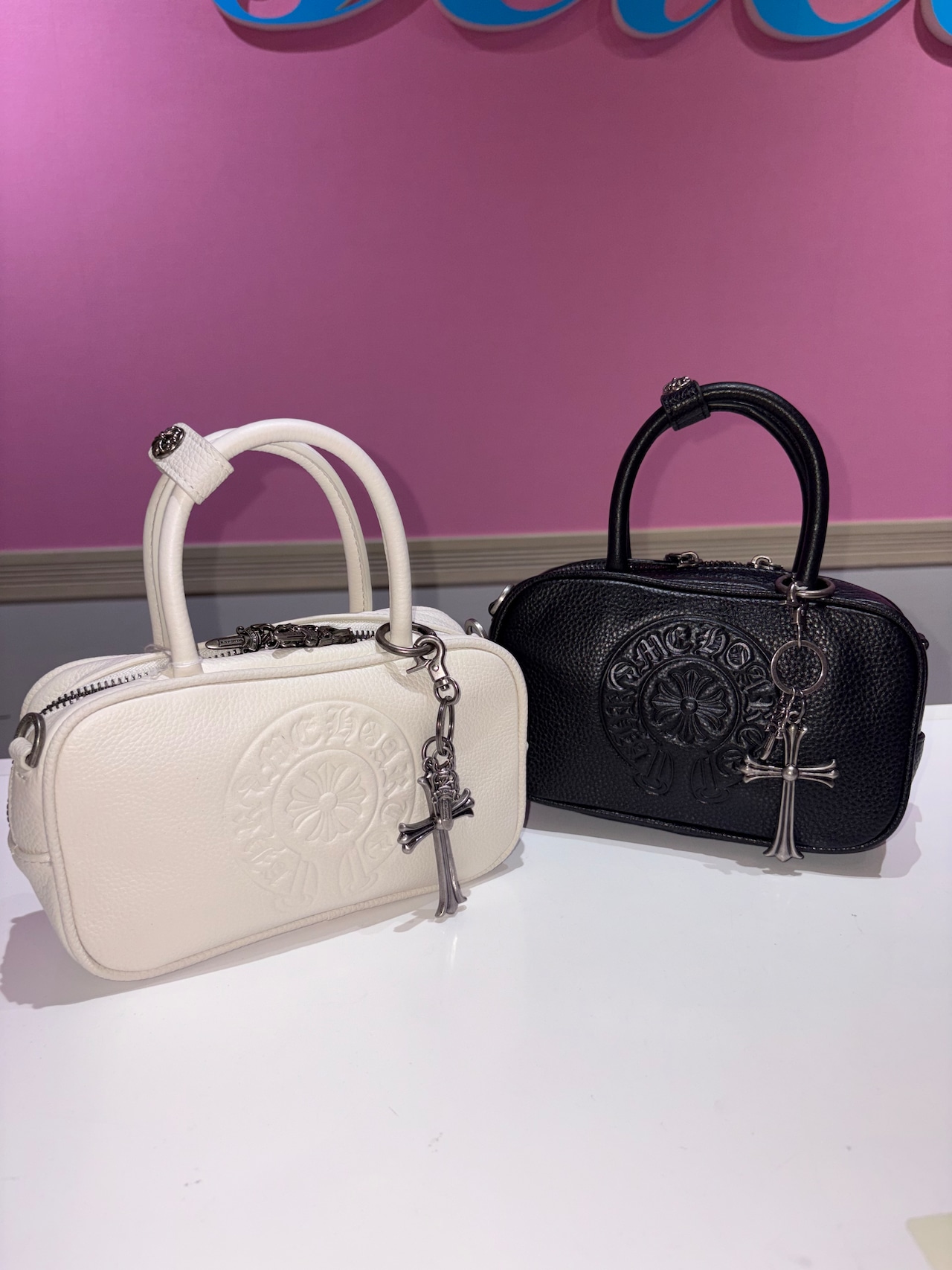 Cross Big Charm Square Bag